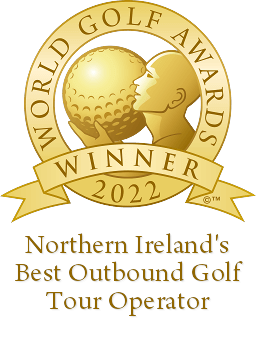 World Golf Awards winner 2022 Northern Irelands Best Outbound Golf Tour Operator